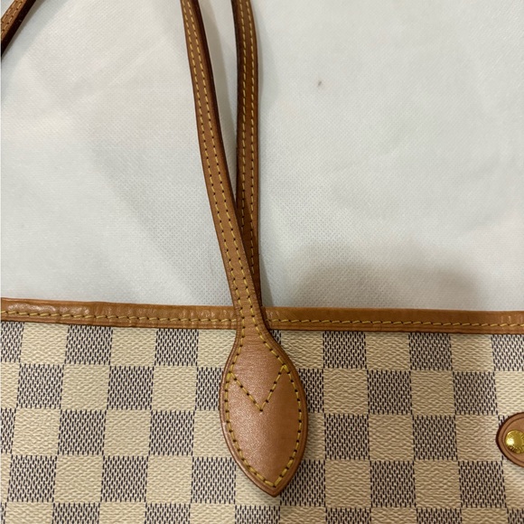Louis Vuitton Authentic Damier Azure in Rose Ballerine Neverfull GM - Picture 9 of 13